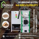  Hybridn� kotel na d�evo / pelety 12 kW 