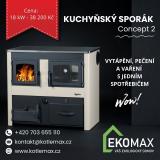 18 kW - Kuchy�sk� spor�k Concept 2 